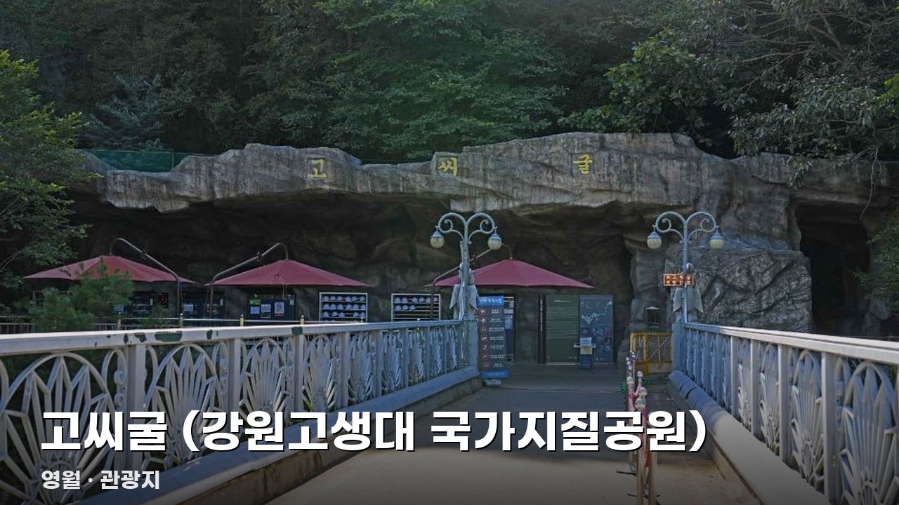 고씨굴 (강원고생대 국가지질공원)