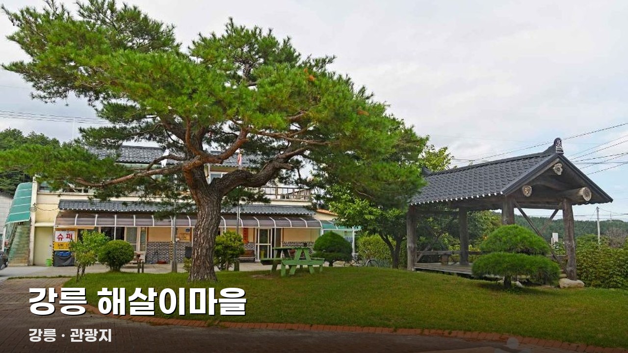 강릉 해살이마을